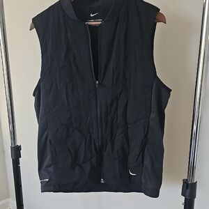 Nike Black Quilted Vest